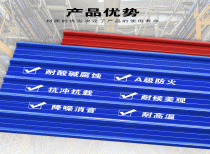 北京钢塑耐腐瓦板